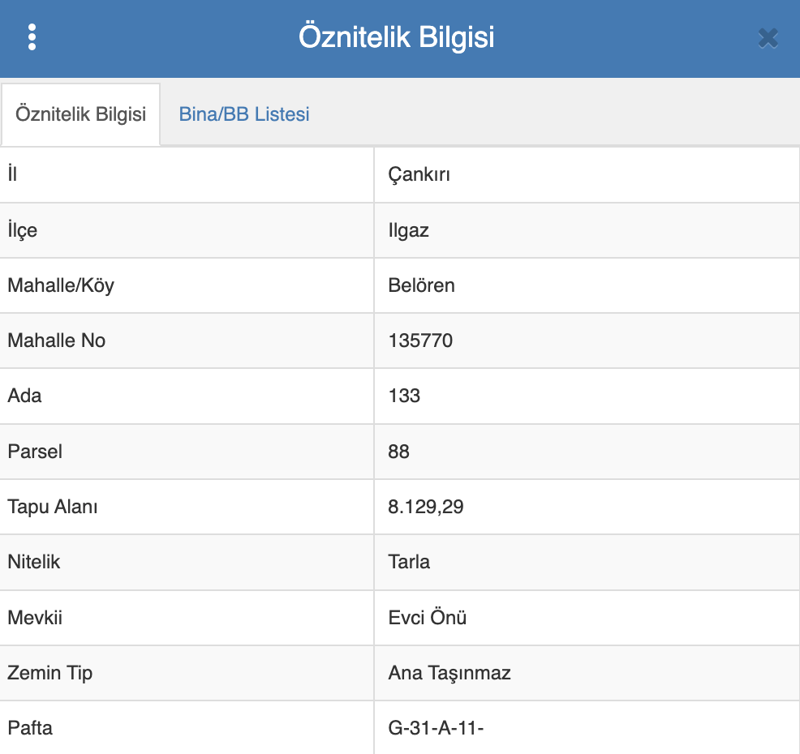 ÇANKIRI ILGAZ'DA 677 M2 SATILIK HİSSELİ TARLA